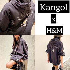 Kangol x H&M oversized hoodie XL